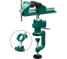 Шарнирно-поворотные тиски KRAFTOOL Precision 75 мм 32711-75 
