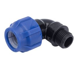 Компрессионный отвод VALFEX ПНД, с наружной резьбой, 20x1/2"" 1210012420012 