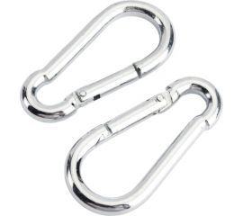 Пружинный карабин Саморезик 6х60 DIN 5299 C, 5 шт DIN5299C-6х60-5 