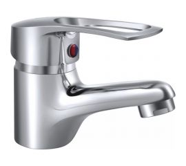 Смеситель для умывальника СЛАВЕН с литым изливом, одноручный СЛ-ОД-Ц10 