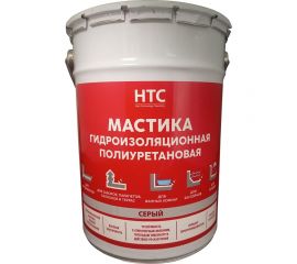 Мастика гидроизоляционная полиуретановая CEMMIX HTC 6 кг серый 84735837 