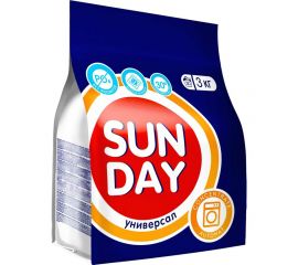 Стиральный порошок автомат Сонца 3кг Sunday универсальный 86132 