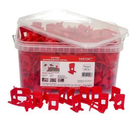 Система выравнивания плитки Клипса 450 шт, 1.5 мм Farton 100011 