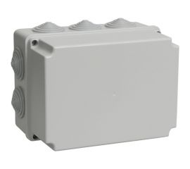 Клеммная коробка IEK, 190x140x120мм, IP44, КМ41245, ИЭК UKO10-190-140-120-K41-44 