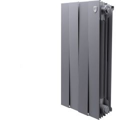 Радиатор Royal Thermo PIANOFORTE 500/Silver Satin - 4 секций 