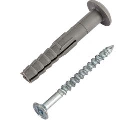 Дюбель-гвоздь Tech-Krep полипропилен, грибовидная манжета, SM-G 6x40 мм, 2000 шт. 125222 