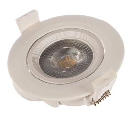 Светодиодный светильник ЭРА KL LED 22A-5 3K WH круглый поворотн. LED SMD 5W 3000K, белый Б0037036 