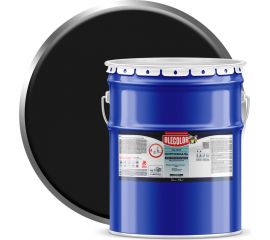 Эмаль OLECOLOR НЦ-132П черный, 17 кг 4100000074 