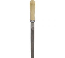 Плоский напильник РемоКолор 150 мм, №2, деревянная ручка 40-1-634 