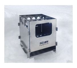 Походная щепочница с чехлом BELON familia сталь 1 мм ЩЕП-001 