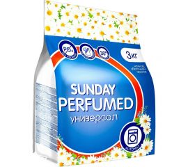 Стиральный порошок автомат Сонца 3кг Sunday универсальный парфюмированный 87046 