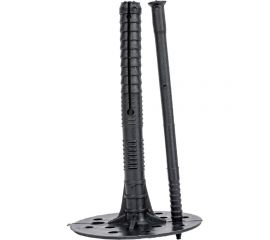 Дюбель с пласт. гвоздем для утеплителя Стройбат 10x100, 20 шт. 575910 