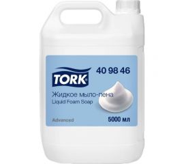 Жидкое мыло-пена TORK Торк Advanced канистра 5 л арт. 409846 25427 