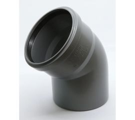 Отвод Flextron D 110 мм 45 градусов, для внутренней канализации 141123 