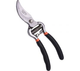 Садовый секатор HARDEN 200 мм с прорезиненной рукоятью, сталь 65MN 630401 