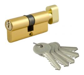 Цилиндровый механизм НОРА-М STD AL ЛВ-60 30-30 золото 16553 