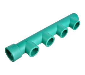 Коллектор Blue Ocean (4 отвода) - 32x25x4 ЗЕЛЕНЫЙ PPRF/FCETA(G) -32х25х4 