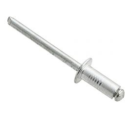 Вытяжная заклепка Daxmer 4,0х6,0 сталь/сталь 327944 