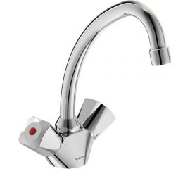 Смеситель для умывальника VIDIMA Практик двуручковый BA227AA 