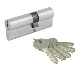 Цилиндровый механизм НОРА-М STD AL Л-80 45-35 хром 15324 