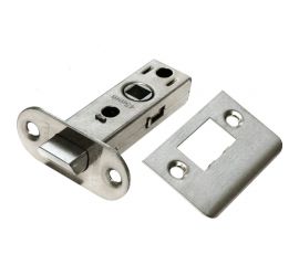 Межкомнатная скругленная защелка MORELLI OL6-45 SN цвет - никель 9010450 