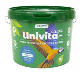 Интерьерная краска Основит Univita Studio Prime I САс991 ПМ20. База А, 9 л 84257 