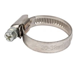 Хомут KRAFT 20-32 мм, нержавеющая сталь, уп. 100 шт. KT 880404 