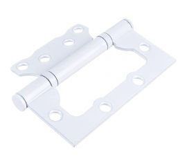 Стальная петля RUCETTI без врезки, белая RFH-100х75х2,5 W 9012549 