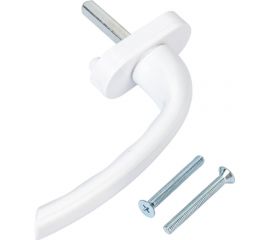 Оконная металлическая ручка Дверной Страж hp (белая) wh 003 ДС42140 