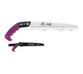 Пила с прямым полотном с переменным шагом в чехле, с поясным креплением SAMURAI GSW-300-LMH 