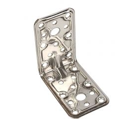 Соединительный уголок ALDEGHI LUIGI SPA 80x80x50x2 мм, нерж. сталь 771IN88_P8 