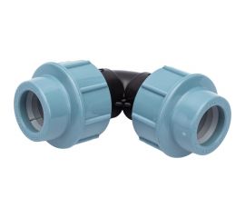 Угольник ПНД компрессионный 25 мм AV Engineering AVE1012525 