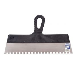 Зубчатый шпатель Управдом нержавеющий, 350 мм, размер зуба 8x8 мм 4100001892 