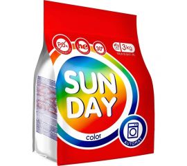 Стиральный порошок автомат Сонца 3кг Sunday для цветного 86213 