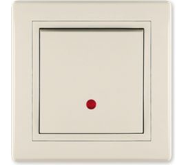 Выключатель Aling-conel PRESTIGE с индикацией 10AX 250В, бежевый 625.99 113225 