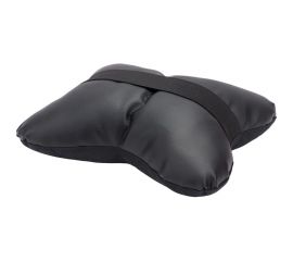 Подушка на подголовник SKYWAY алькантара/искусственная кожа, черная S08001004 