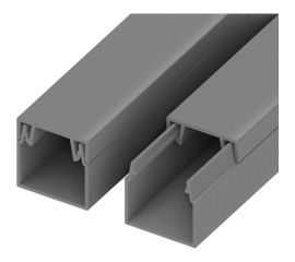 Кабель-канал AGIS ПВХ 16x16 мм Cерый 60.02.16.16.200 
