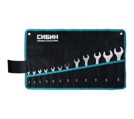 Набор гаечных рожковых ключей СИБИН 27013-H12 