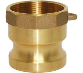 Камлок типа A (ниппель; внутренняя резьба BSP; 25 мм-1""; латунь) TITAN LOCK TL100ABR 