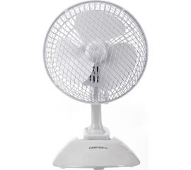 Настольный вентилятор Centek 20 Вт, диам: 19 см, клипса, металлическая решётка CT-5003 White 