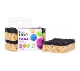 Губка для посуды Fun Clean "Эффект" 2 шт. 7769 