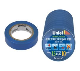 Изоляционная лента Uniel 10/15/10 BLU UIT-135P 4518 