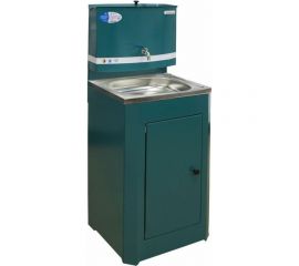 Рукомойник АКВАТЕКС металл, 500x450 лагуна, без ЭВН-20л + мойка нержавейка, в коробе 533362 