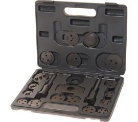 Набор инструмента для сведения тормозных цилиндров, 21 предмет ЭВРИКА ER-88110 