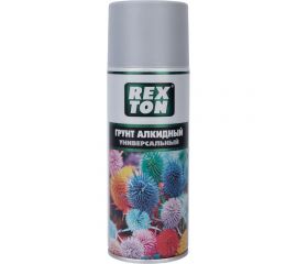Алкидный универсальный грунт REXTON серый, аэрозоль RT140.20 