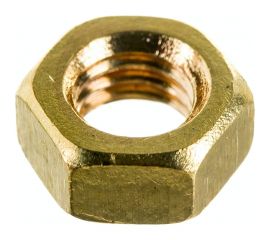 Шестигранная гайка DINFIX DIN 934, латунь, М5, 10 шт. 00-00001723 