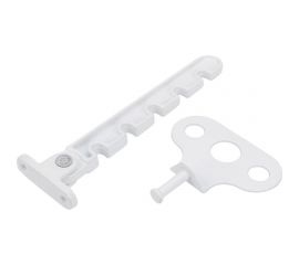 Ограничитель открывания окна Невский Крепеж гребенка металл с отв. частью, 1 шт. 826236 