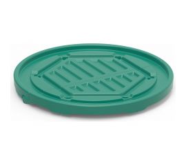 Крышка колодца POLIMER GROUP Роса, цвет зеленый DKS2 
