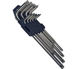 Набор средних ключей vertextools № 2 Torx 9 предметов 1631-02 