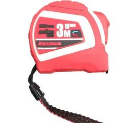 Рулетка Монтажник с автостопом и магнитом двусторонняя 3мх19 мм 603319 